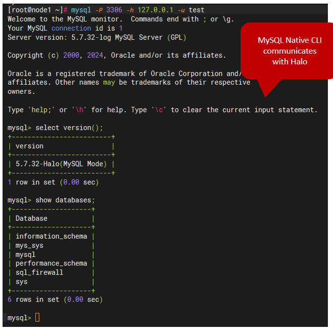 MySQL CLI